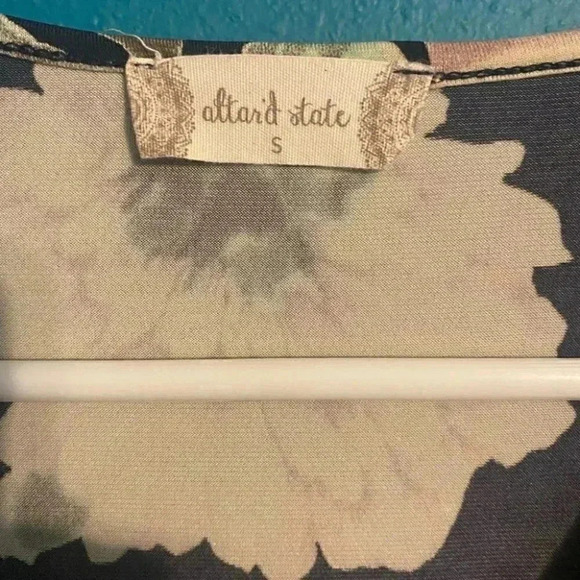 Altar'd State Floral Faux Wrap Dress - Picture 6 of 7